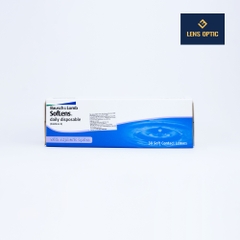 Kính áp tròng 1 ngày không màu Bausch Lomb , lens trong suốt có độ cận