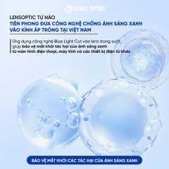 Kính Áp Tròng 1 Tháng Chống Ánh Sáng Xanh Blusafe