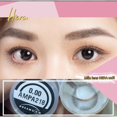 Kính Áp Tròng 6 Tháng Ampa Black 14.0mm, Lens Màu Đen Tự Nhiên, Có Độ Cận -0.00 > -6.00
