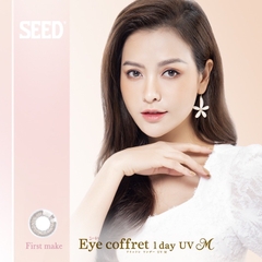 Kính áp tròng SEED 1 ngày màu First Make, lens SEED Eye coffret 1 day UV