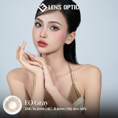 Kính áp tròng 6 tháng màu EO Gray giãn tròng 14.2mm