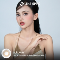 Kính áp tròng 6 tháng màu EO Gray giãn tròng 14.2mm