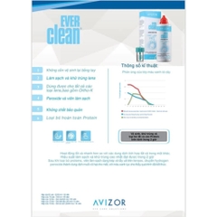 Dung dịch ngâm, vệ sinh và khử khuẩn Avizor Ever Clean Plus cho kính áp tròng