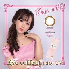 Kính áp tròng SEED 1 ngày màu Base Make 14.0mm, lens SEED Eye coffret 1day UV-Lens Optic