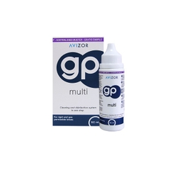 Dung dịch ngâm rửa kính Avizor GP Multi 60ml, nước ngâm rửa lens cứng Ortho K