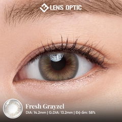 Kính Áp Tròng Acuvue Define Fresh Grayzel:Lens Màu Xám Tự Nhiên 1 Ngày Cho Mắt Cận
