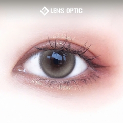 Kính Áp Tròng 1 Tháng Lens Optic màu Hazel, lens nâu tự nhiên có độ cận