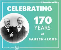 Kính áp tròng Bausch&Lomb dùng 1 tháng không màu, lens mắt trong suốt có độ cận- Lens Optic
