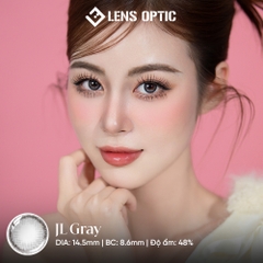 Kính áp tròng 6 tháng màu JL Gray giãn tròng 14.5mm