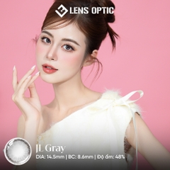 Kính áp tròng 6 tháng màu JL Gray giãn tròng 14.5mm