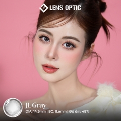 Kính áp tròng 6 tháng màu JL Gray giãn tròng 14.5mm