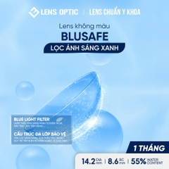 Kính Áp Tròng 1 Tháng Chống Ánh Sáng Xanh Blusafe