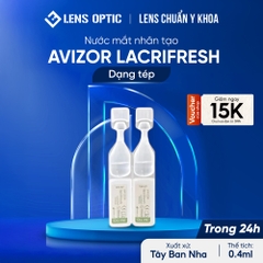 Nước Mắt Nhân Tạo Avizor Dạng Tép 0.4ml - Không Chất Bảo Quản