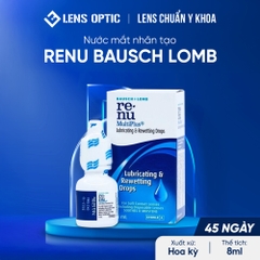 Nước Nhỏ Mắt Renu 8ml – Nước Mắt Nhân Tạo Dùng Cho Kính Áp Tròng
