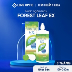 Dung dịch ngâm rửa kính áp tròng Forest Leaf Ex - Dịu Nhẹ, Chống Khô Mắt