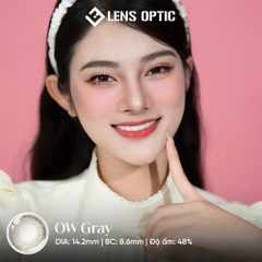 Kính áp tròng 6 tháng màu OW Gray giãn tròng 14.2mm