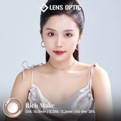 Kính áp tròng SEED 1 ngày màu Rich Make, lens SEED Eye Coffret 1 day UV (1 hộp)