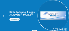 Kính áp tròng loạn thị 1Day Acuvue Moist Astigmatism