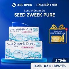 Kính Áp Tròng Viễn Thị SEED 2 Tuần (+0.50 ~ +10.00) - 2 Week Pure