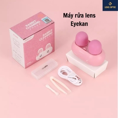 Máy rửa lens Eyekan tai thỏ loại bỏ bụi bẩn, cặn protein bám trên lens