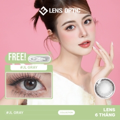Kính áp tròng 6 tháng màu JL Gray giãn tròng 14.5mm