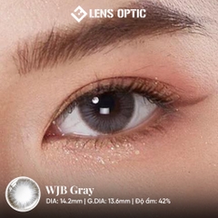 Kính Áp Tròng 6 Tháng WJB Gray – Lens Xám Có Độ Đeo Êm Ái, Chuẩn Hãng