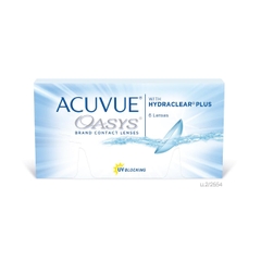 Kính Áp Tròng Acuvue Oasys 2 Week (Hydraclear Plus) – Lens Trong Suốt Dùng 2 Tuần