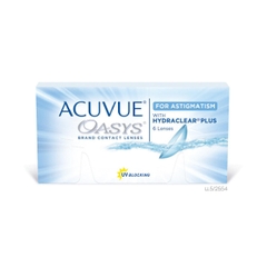 Kính Áp Tròng Acuvue Oasys 2 Week (Hydraclear Plus) – Lens Trong Suốt Dùng 2 Tuần
