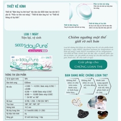 Kính áp tròng SEED cận loạn dùng 1 ngày, SEED 1DayPure For Astigmatism
