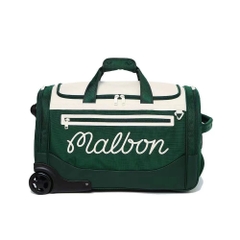 túi đựng đồ bánh xe kéo malbon new shop golf hồng nhung 19th hole