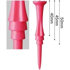 Tee golf Daiya Golf Polycarbonate Tee TE-443 Shop golf Hồng Nhung