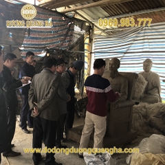 Tượng Bác Hồ Ngồi Ghế Cao 2m