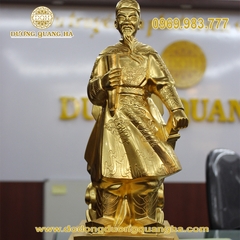 Tượng Trần Hưng Đạo Dát Vàng 9999  