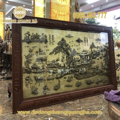 Tranh Đồng Quê hàng đặt cao cấp
