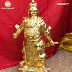 Tượng Quan Công Thiếp Vàng 9999