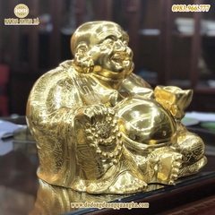 Di Lạc Đồng Đỏ Mạ Vàng