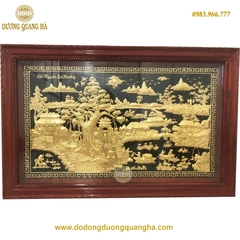 Tranh Đồng Quê Bằng Đồng