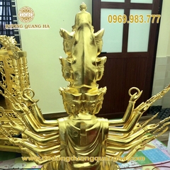 Tượng Phật Thiên Thủ Thiên Nhãn Dát Vàng 9999
