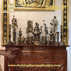 Cuốn Thư Câu Đối Mạ Vàng
