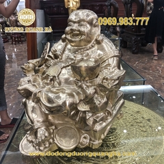 Tượng Phật Di Lặc Đồng Vàng