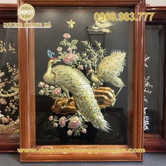 Tranh phượng hoàng phú quý