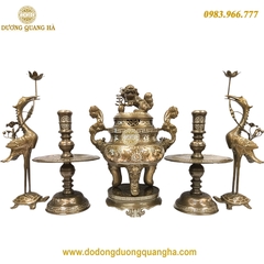 Bộ Ngũ Sự Khảm Tam Khí Rồng Chìm 60