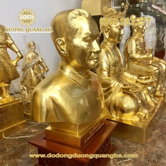 Tượng Đồng Truyền Thần Dát Vàng 9999