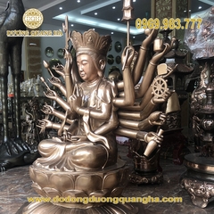 Tượng Phật Chuẩn Đề Bằng Đồng