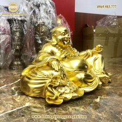 Tượng Di Lạc Thiếp Vàng