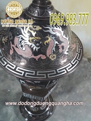 Đèn Thờ Khảm Ngũ Sắc