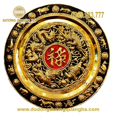 Mâm tứ linh chữ lộc