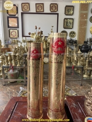 ỐNG PHÁO CATTUT CHẠM HOA VĂN