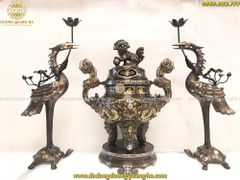 BỘ TAM SỰ 50 RỒNG NỔI KHẢM NGŨ SẮC