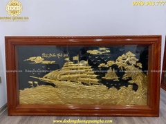 TRANH THUẬN BUỒM XUÔI GIÓ MẠ VÀNG